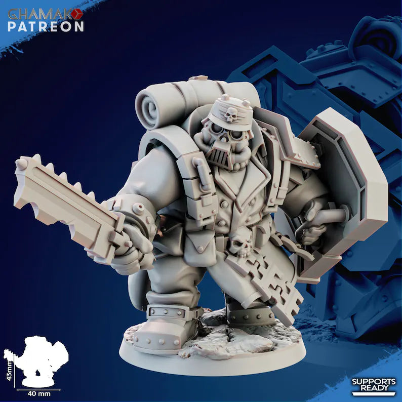 Ogre With Shields - GHAMAK