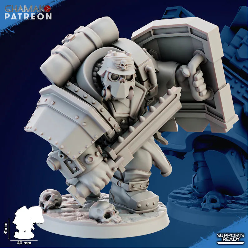 Ogre With Shields - GHAMAK