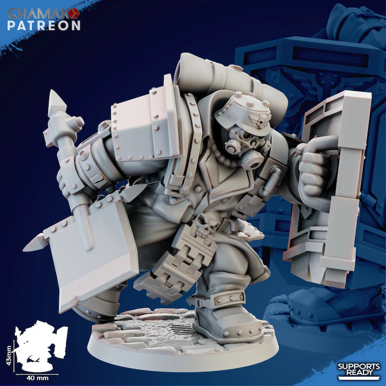 Ogre With Shields - GHAMAK
