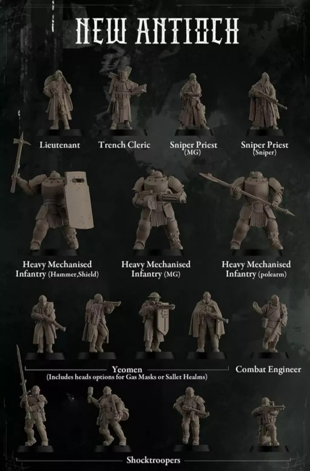 Lot Trench Crusade et Blits