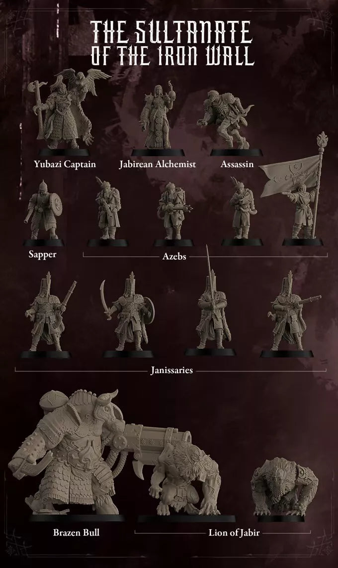 Iron Sultanate - Figurine Trench Crusader