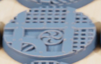 Vodalites Purifiers en 100mm et le RoyalGuard Elites en 100mm avec 1 socle de 90mm