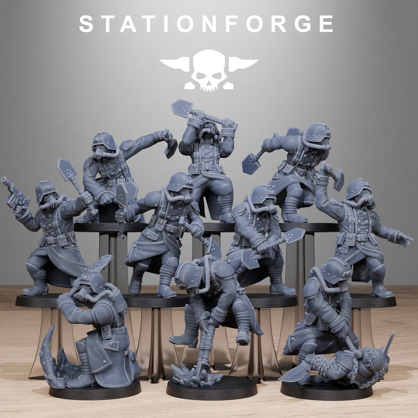 GrimGuard Shovel Fighter - Station Forge