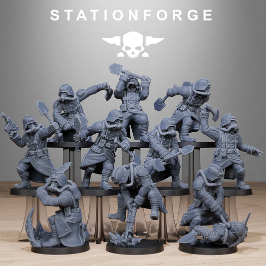 GrimGuard Shovel Fighter - Station Forge