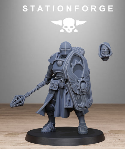 Vodalites Purifiers en 100mm et le RoyalGuard Elites en 100mm avec 1 socle de 90mm