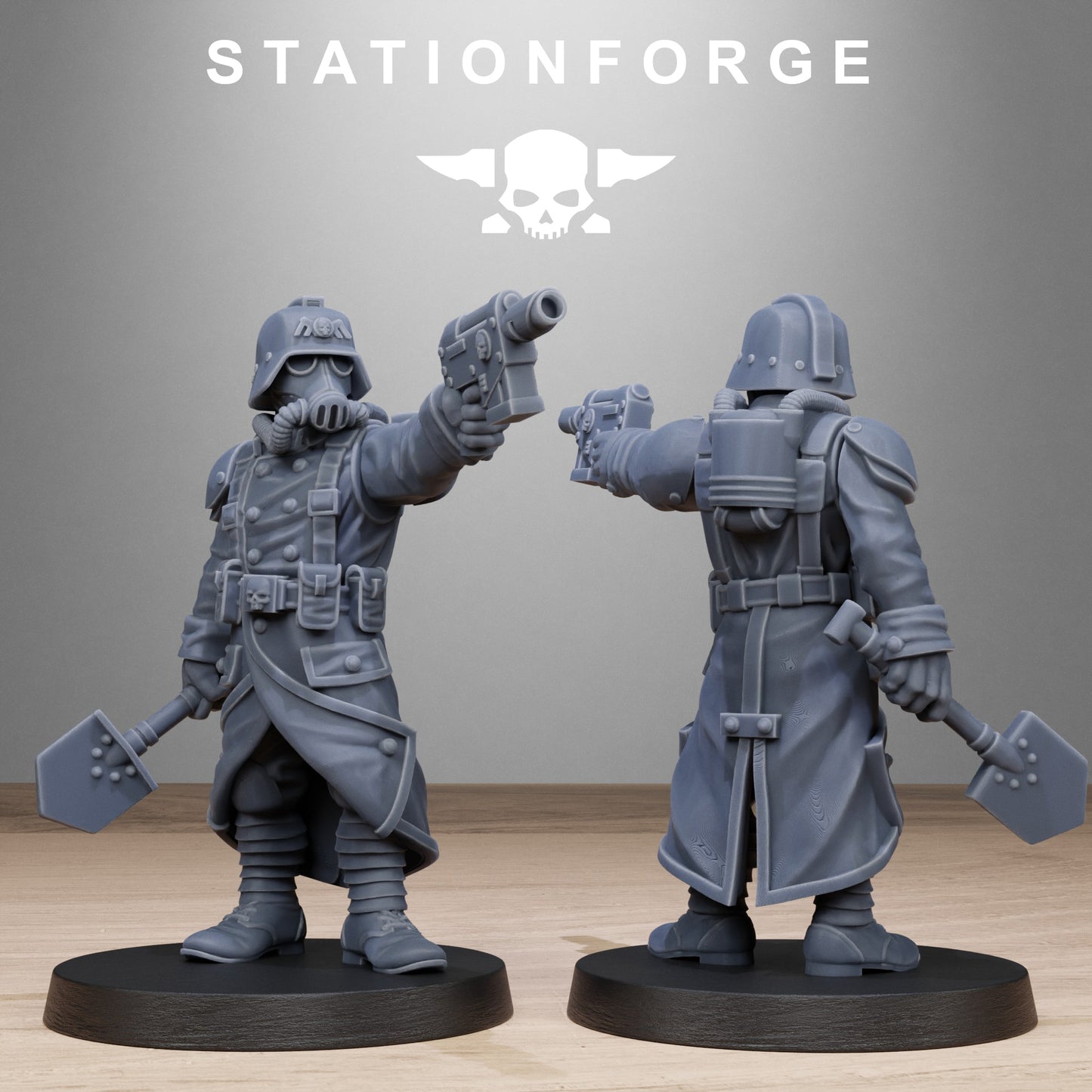GrimGuard Shovel Trenches  - Station Forge