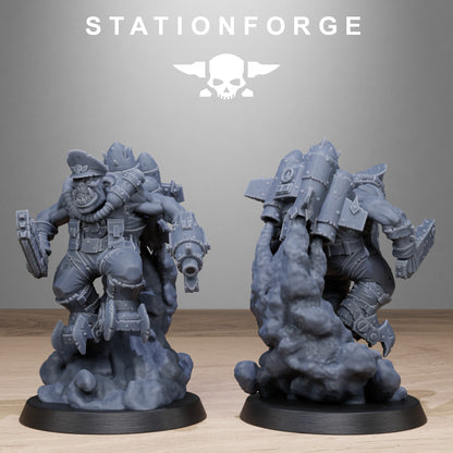 Orkaz Flyers - Station Forge