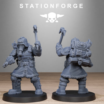 GrimGuard Frostwatch Patrol - Figurines Station Forge