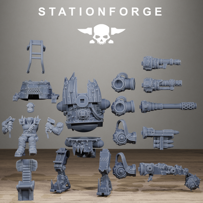Orkaz Chicken Walker - Figurine Station Forge