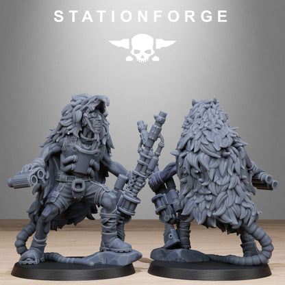 Techno Savage Barbarians - Figurines Station Forge