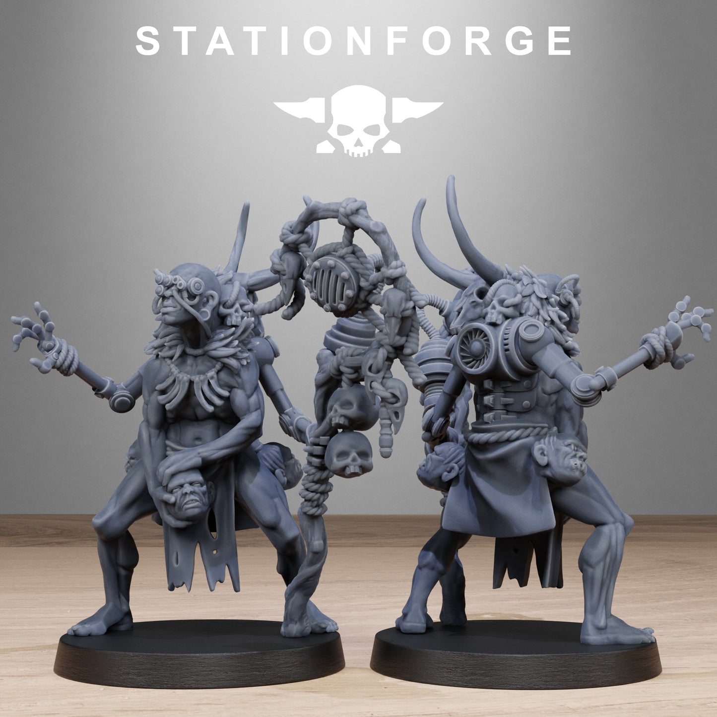 Techno Savenger Necromants - Figurines Station Forge