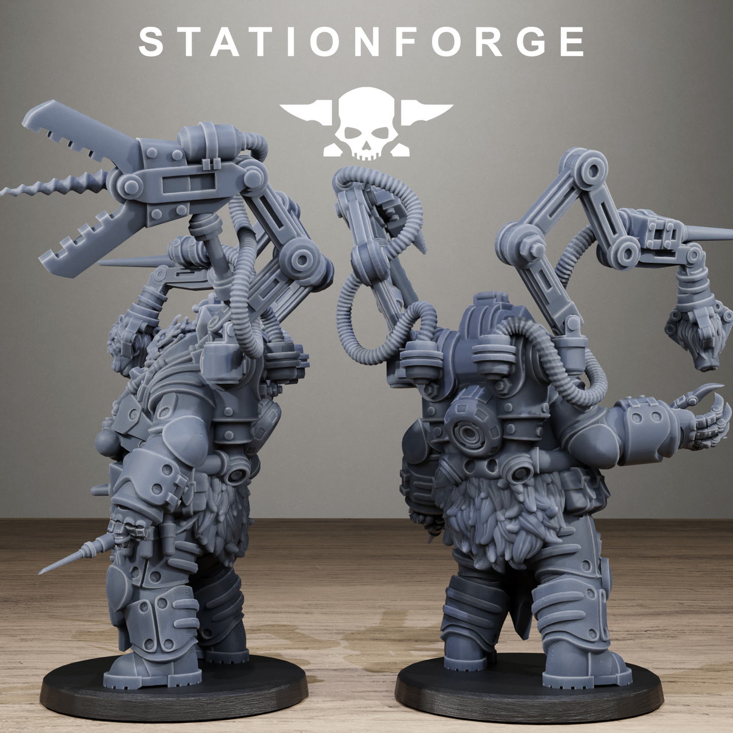 Techno Savages Vernaxers - Figurines Station Forge
