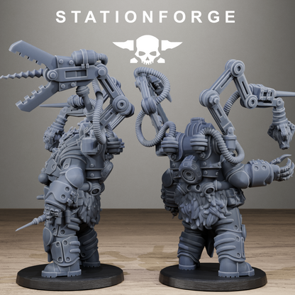 Techno Savages Vernaxers - Figurines Station Forge
