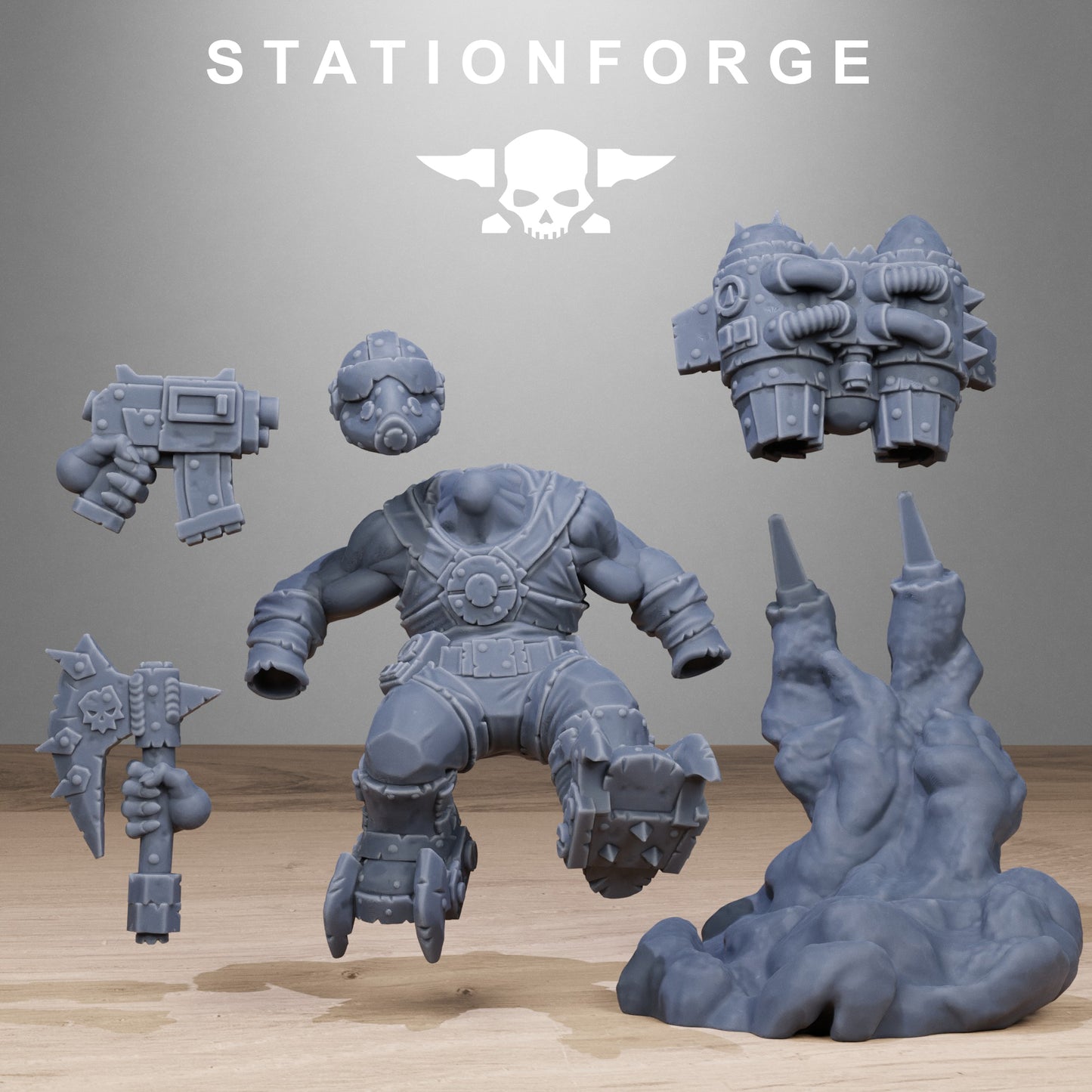 Orkaz Flyers - Station Forge