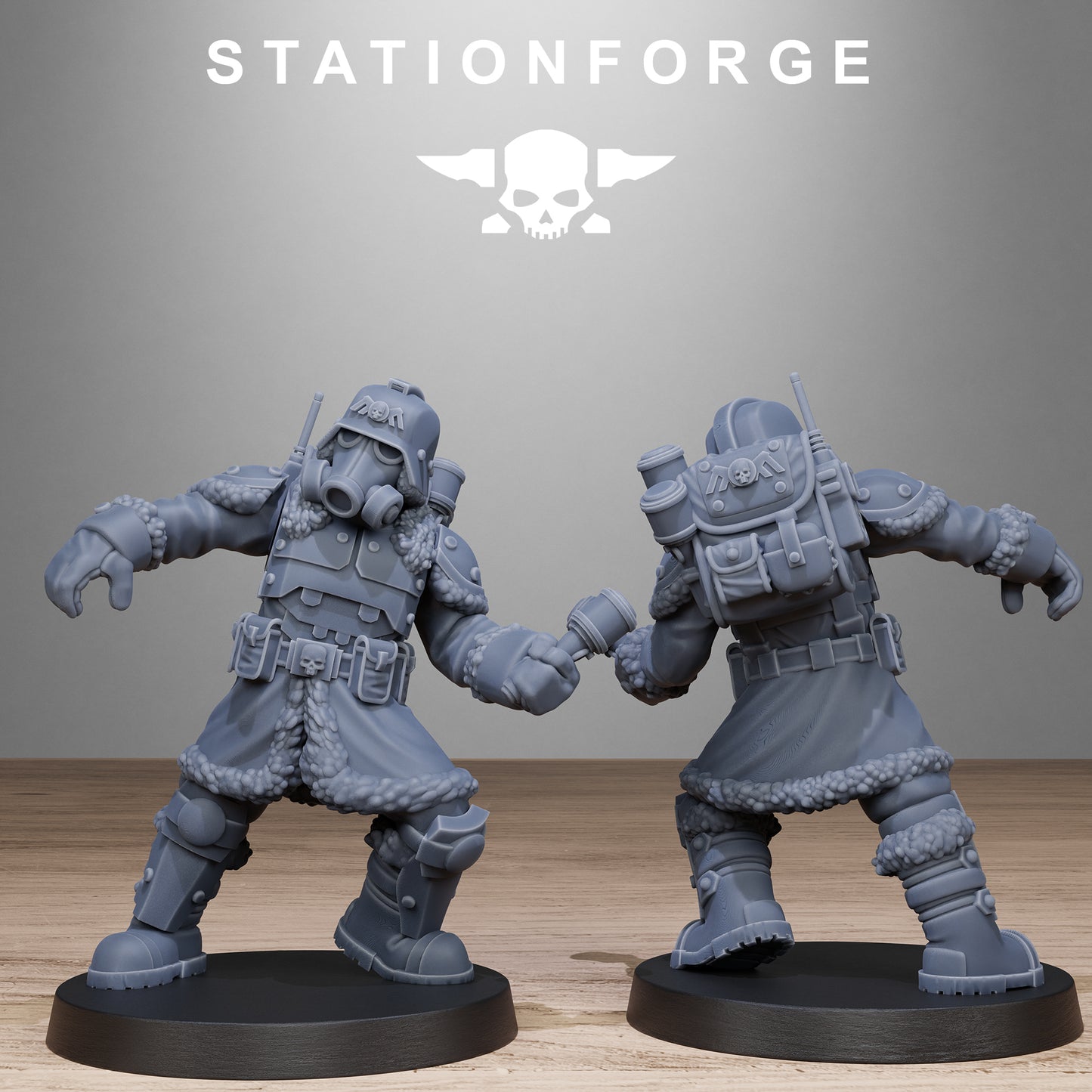 GrimGuard Frostwatch Patrol - Figurines Station Forge