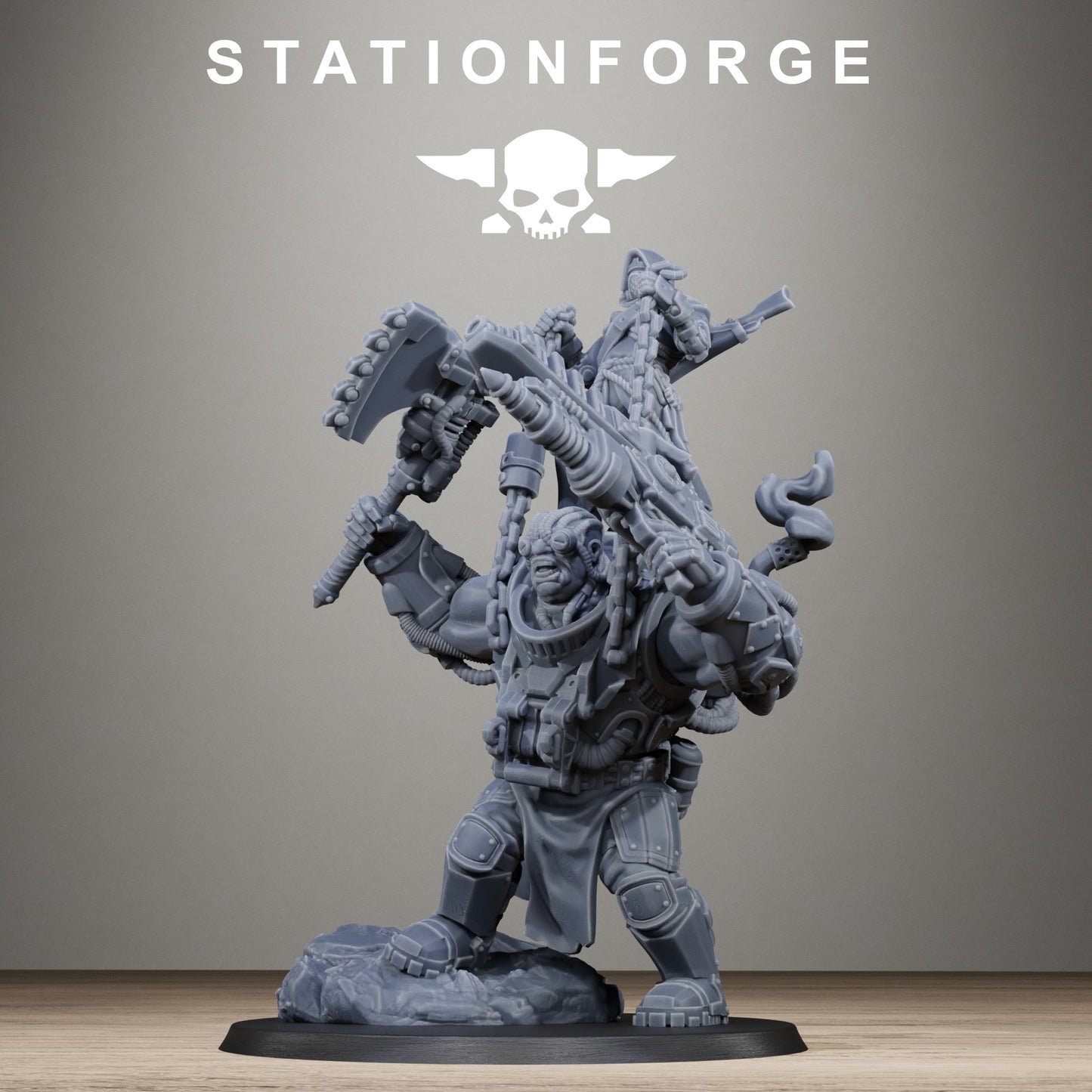 Scavenger Beast Controllers - 3 Figurines - Station Forge