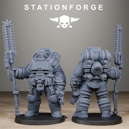 Techno Savages Vernaxers - Figurines Station Forge