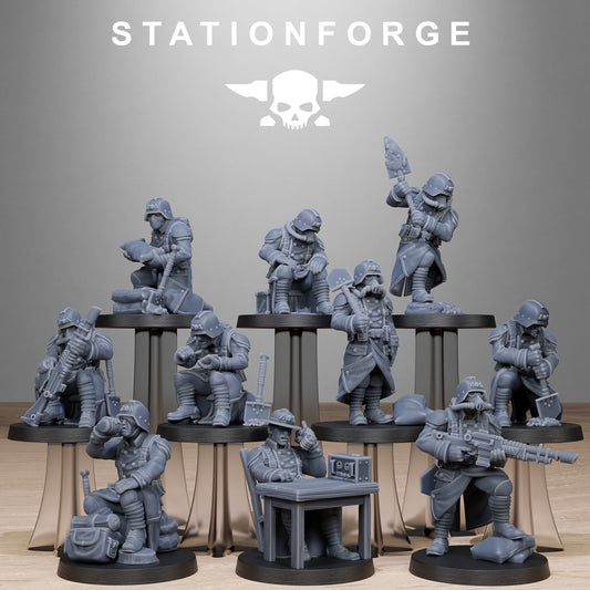 GrimGuard Chill Squad - Figurines Station Forge