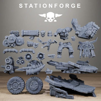 Orkaz Biker Boss - Figurine Station Forge