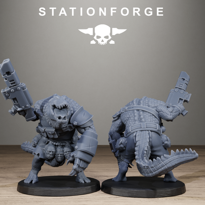 Techno Savages Vernaxers - Figurines Station Forge