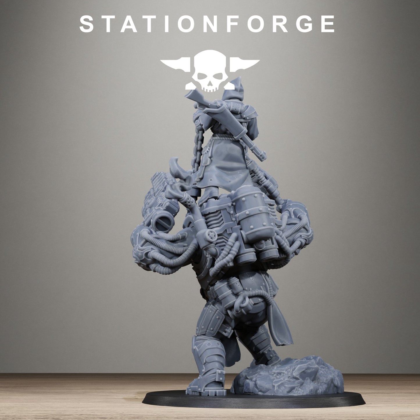 Scavenger Beast Controllers - 3 Figurines - Station Forge