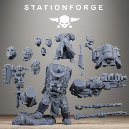 Scavenger Beast Controllers - 3 Figurines - Station Forge