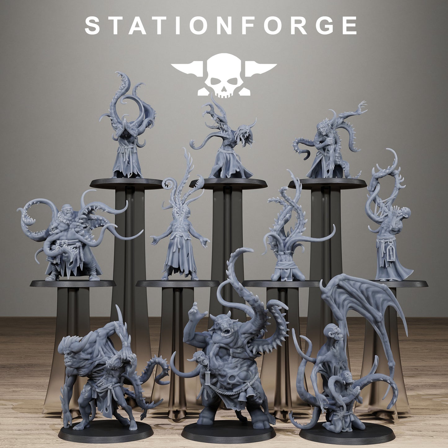 Corrupted Guard Possessed Demon - Station Forge