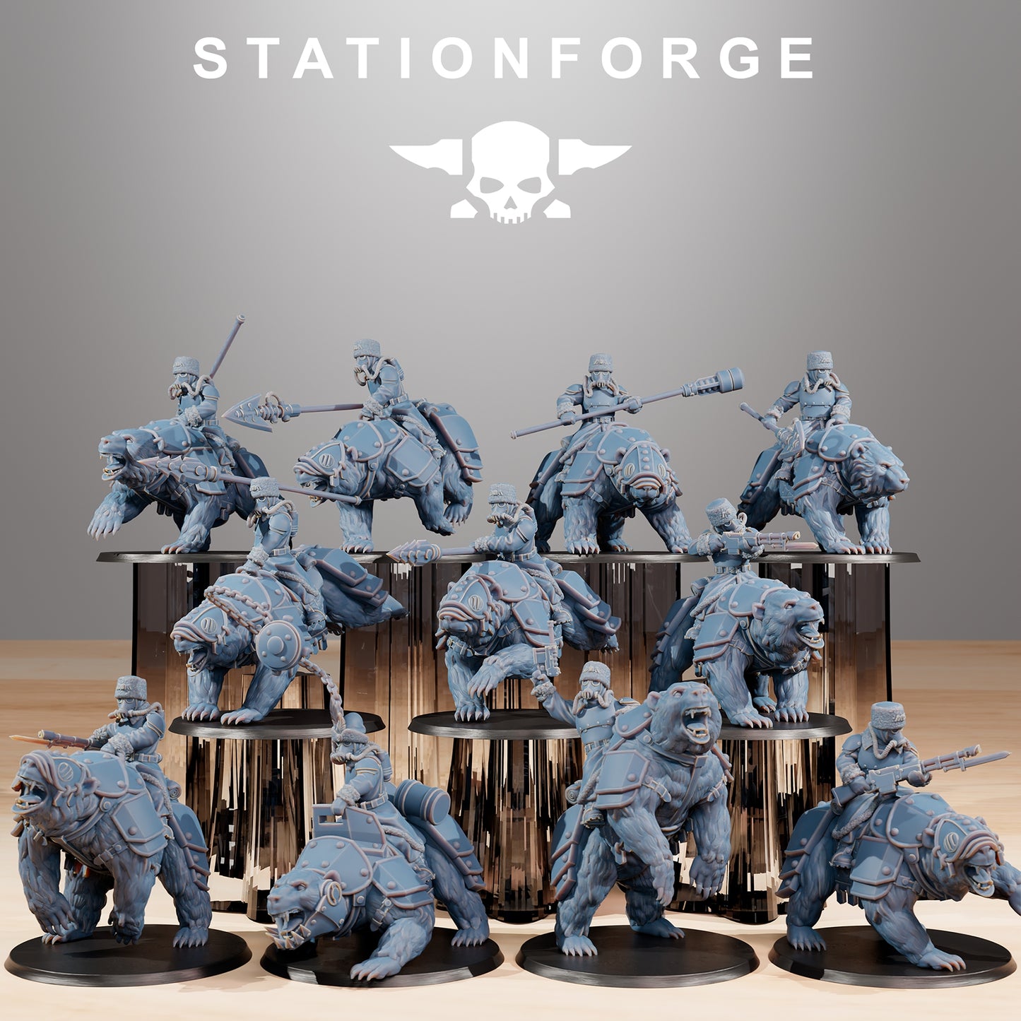GrimGuard Bear Riders - Station Forge