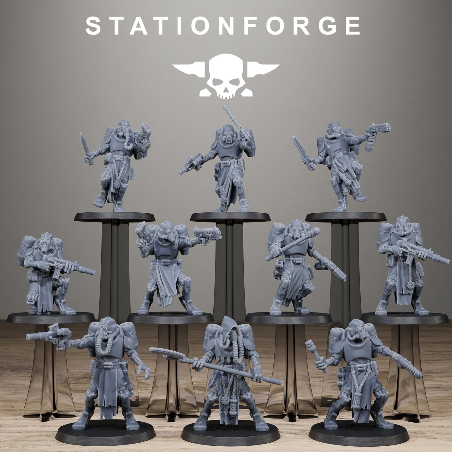 Scavenger Drop Reavers - Figurines Station Forge - Station Forge - 3DPitFactory