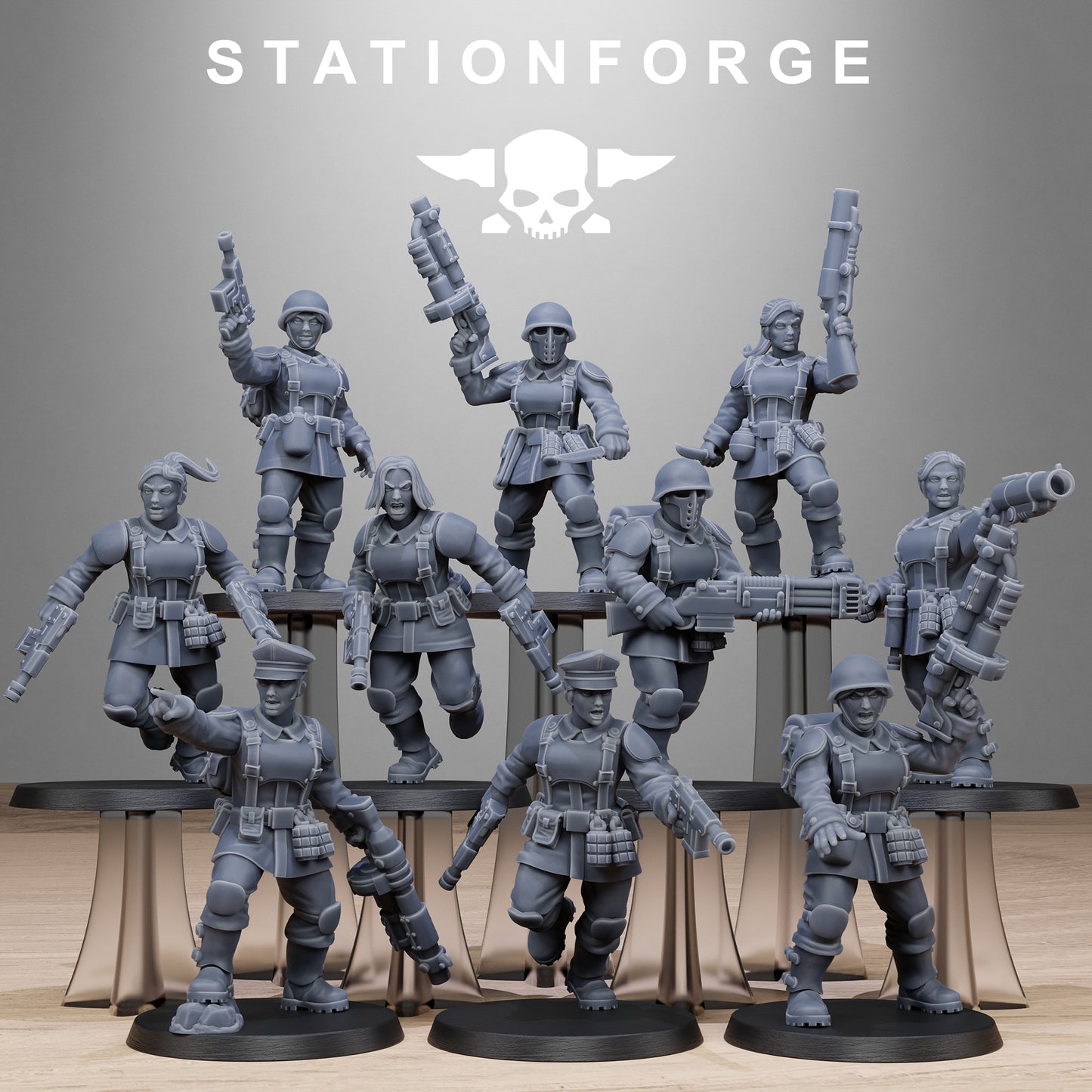 FreeGuard Sisters - Station Forge - Station Forge - 3DPitFactory