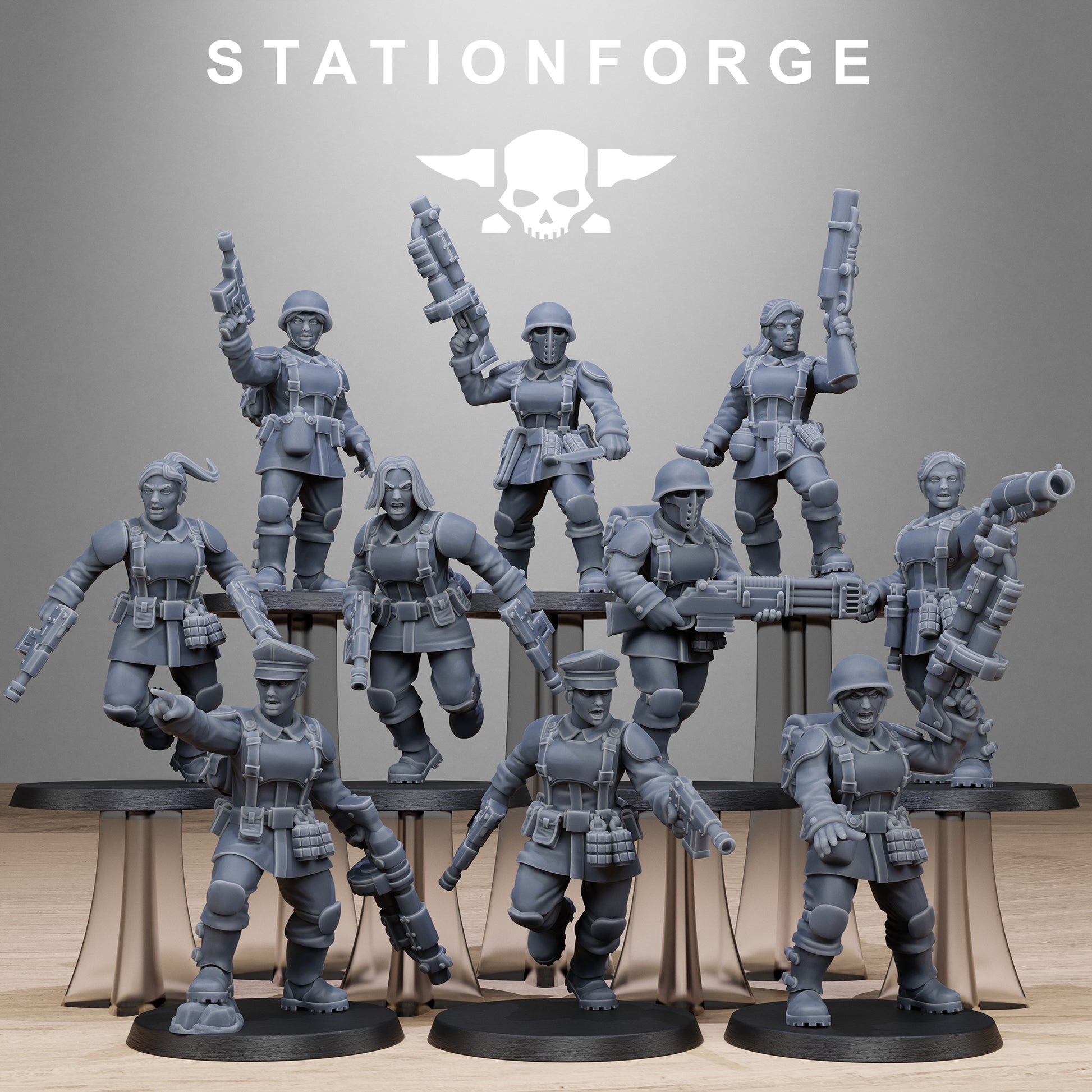 FreeGuard Sisters - Station Forge - Station Forge - 3DPitFactory