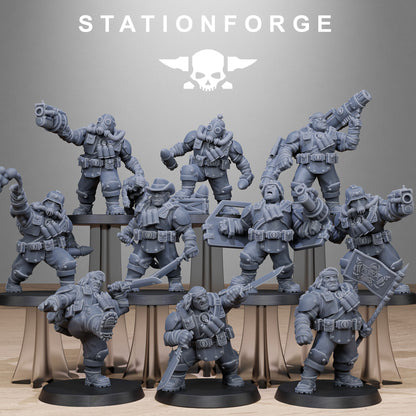 GrimGuard Jungle Fighters Mutants - Station Forge