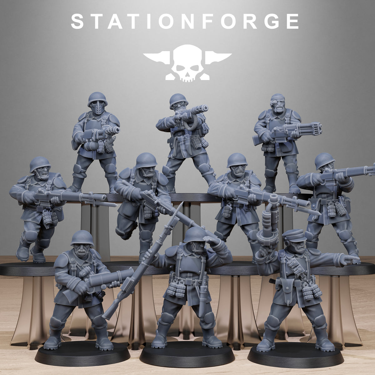Freeguard Infantry - Station Forge - Station Forge - 3DPitFactory