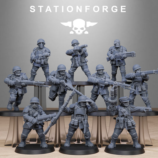 Freeguard Infantry - Station Forge - Station Forge - 3DPitFactory