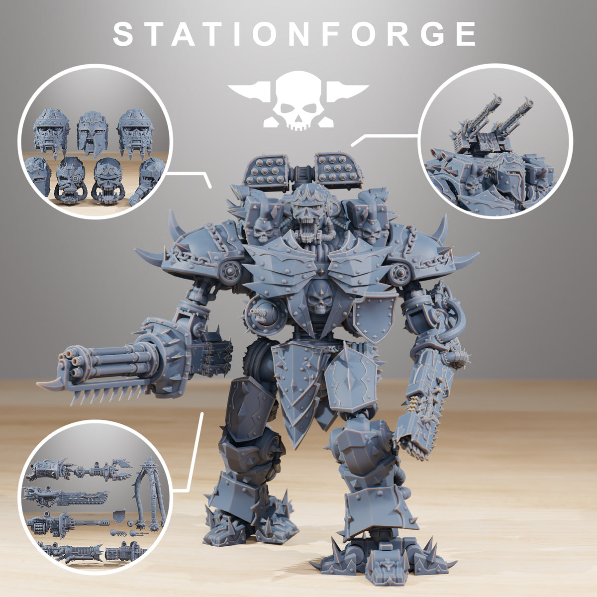 Pythonicus Defender Mk2 - Station Forge - Station Forge - 3DPitFactory