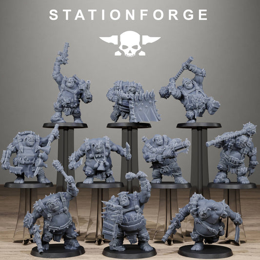 Orkaz Belly Bustas Infantry - Station Forge - Station Forge - 3DPitFactory