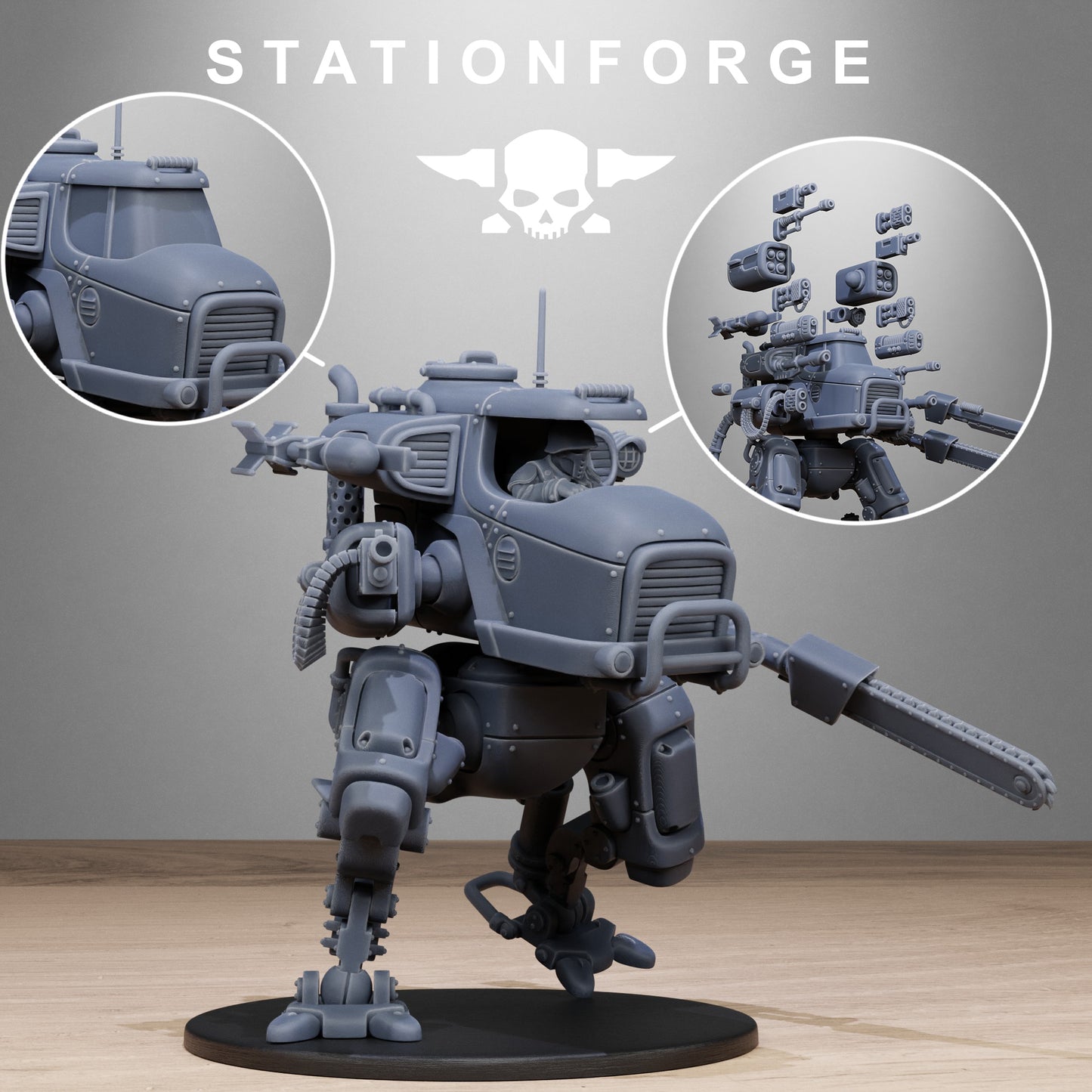 FreeGuard Walker -  Figurines Station Forge