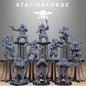 GrimGuard Frostwatch Patrol - Figurines Station Forge