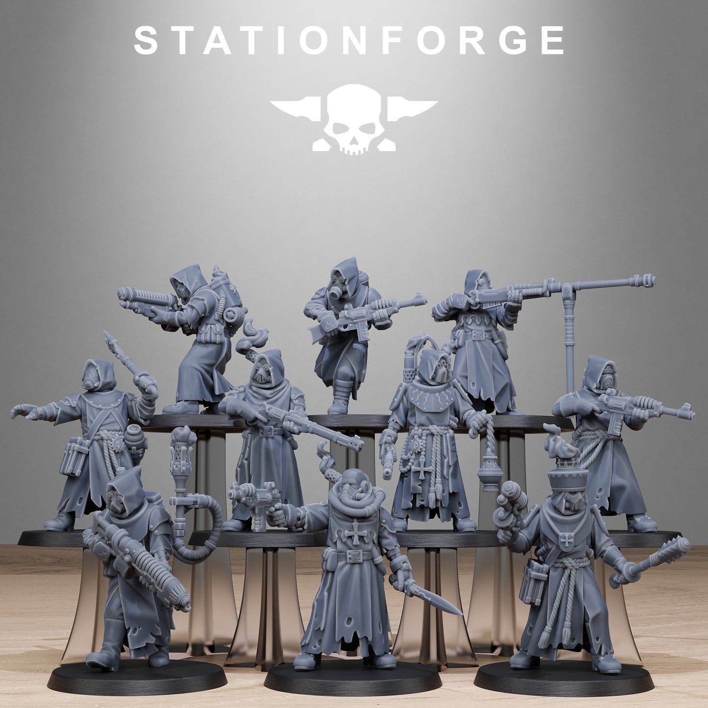 Scavenger Sanctum Infantry - Figurines Station Forge