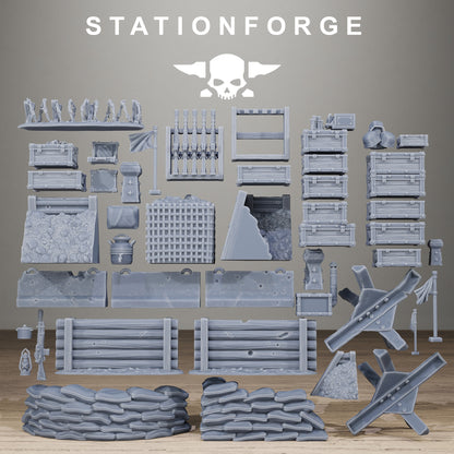 GrimGuard War Terrain Bits - Station Forge