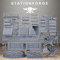 GrimGuard War Terrain Bits - Station Forge