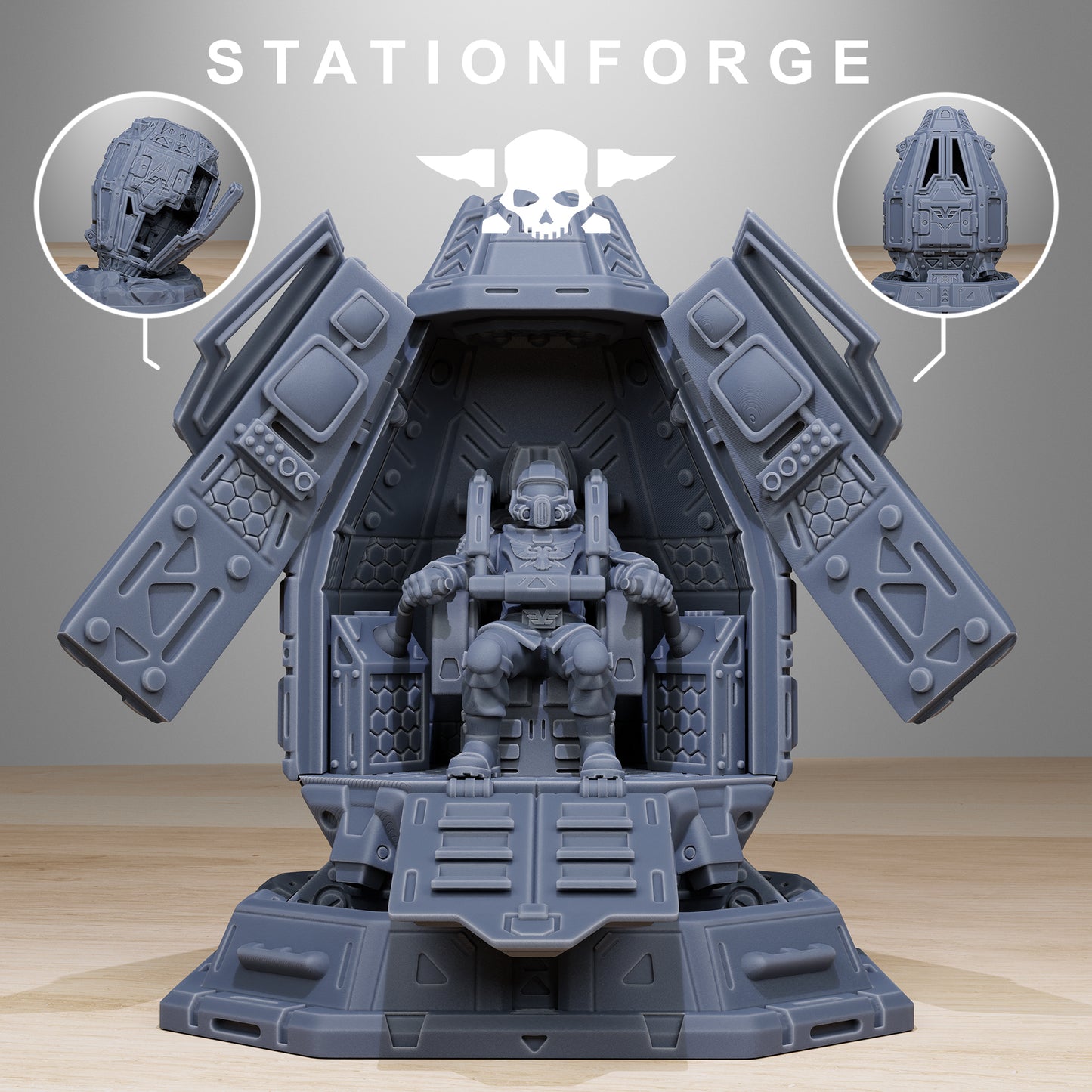 Vaskar Drop Pod - Station Forge