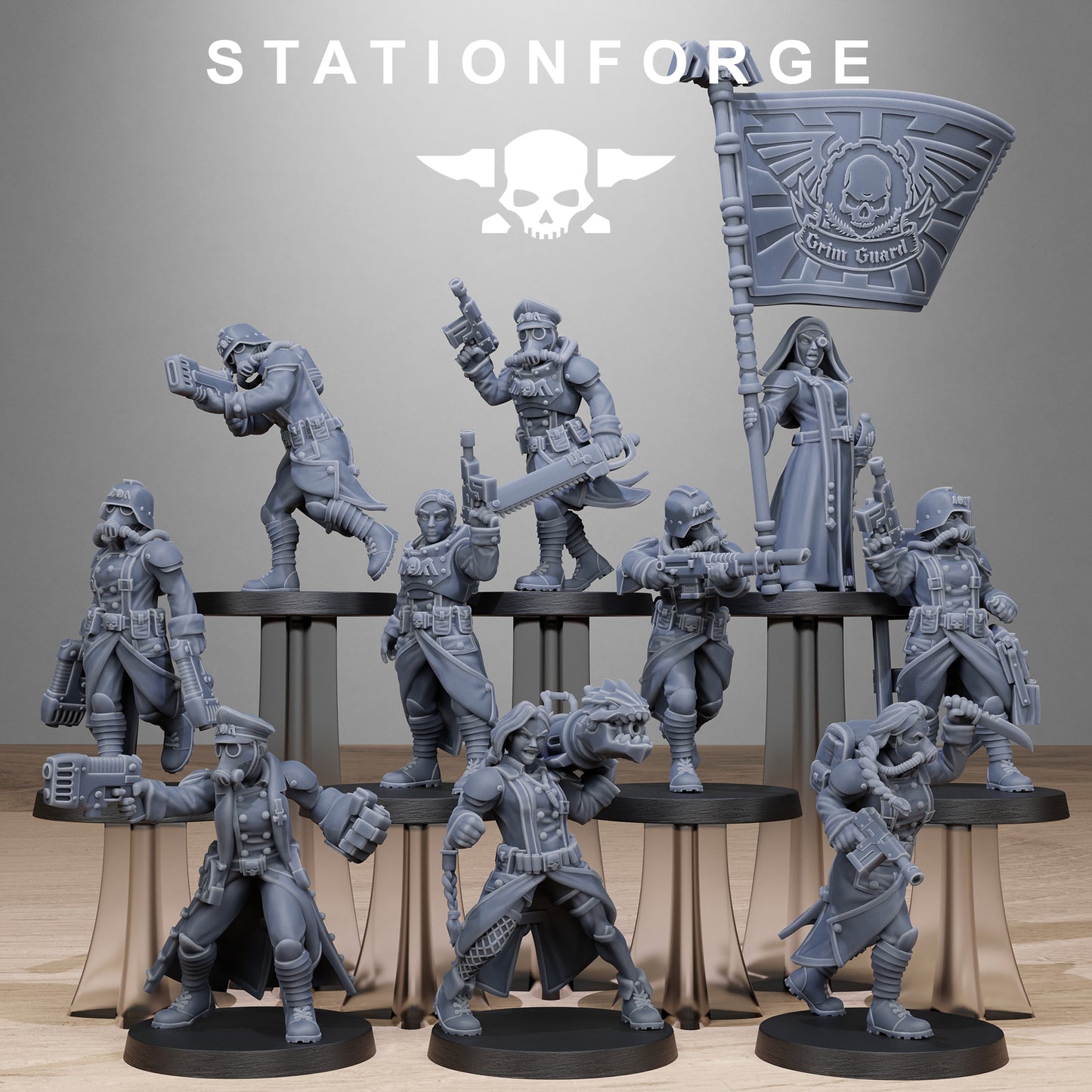 GrimGuard Sisters  - Station Forge