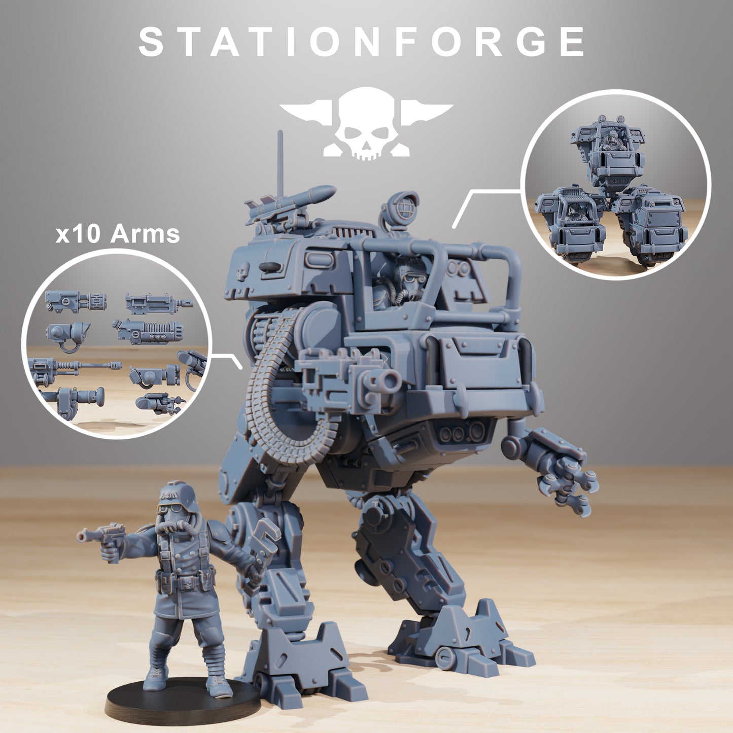 Grimguard Walker Mk1 - Station Forge