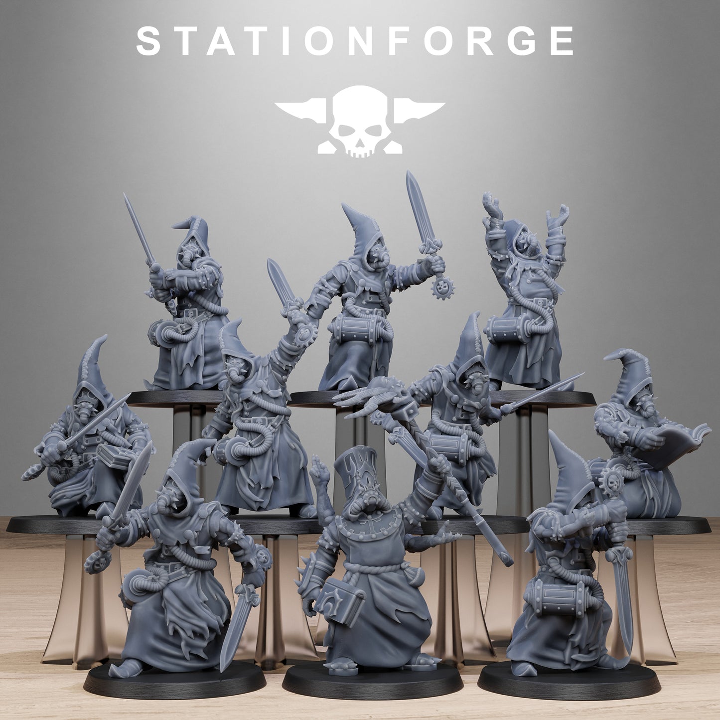 Scavenger Mystics - Figurines Station Forge