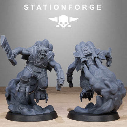 Orkaz Flyers - Station Forge