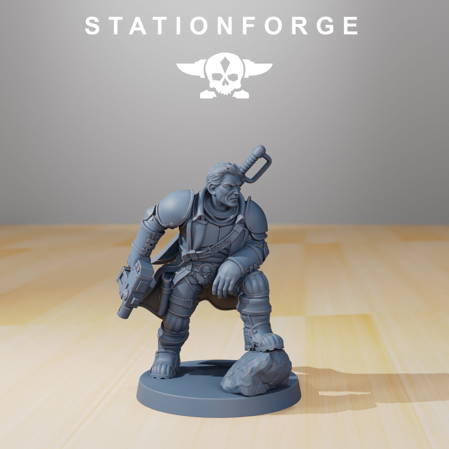 GrimGuard Colonel Mikhail - Station Forge