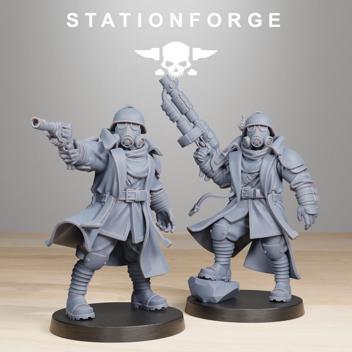 GrimGuard Scorchers Officers - Station Forge
