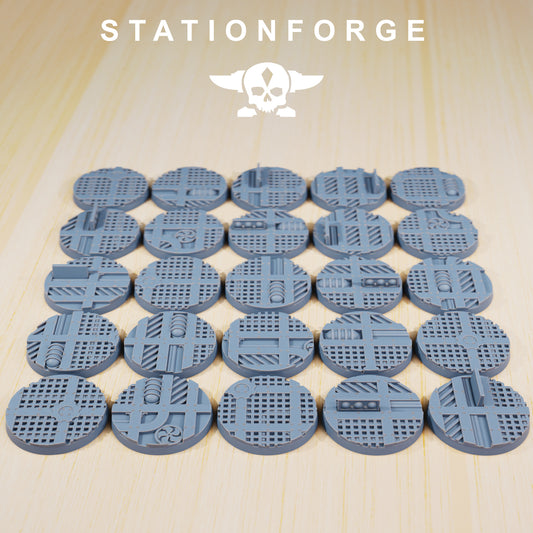 Socles Industrial Bases V1 - Station Forge