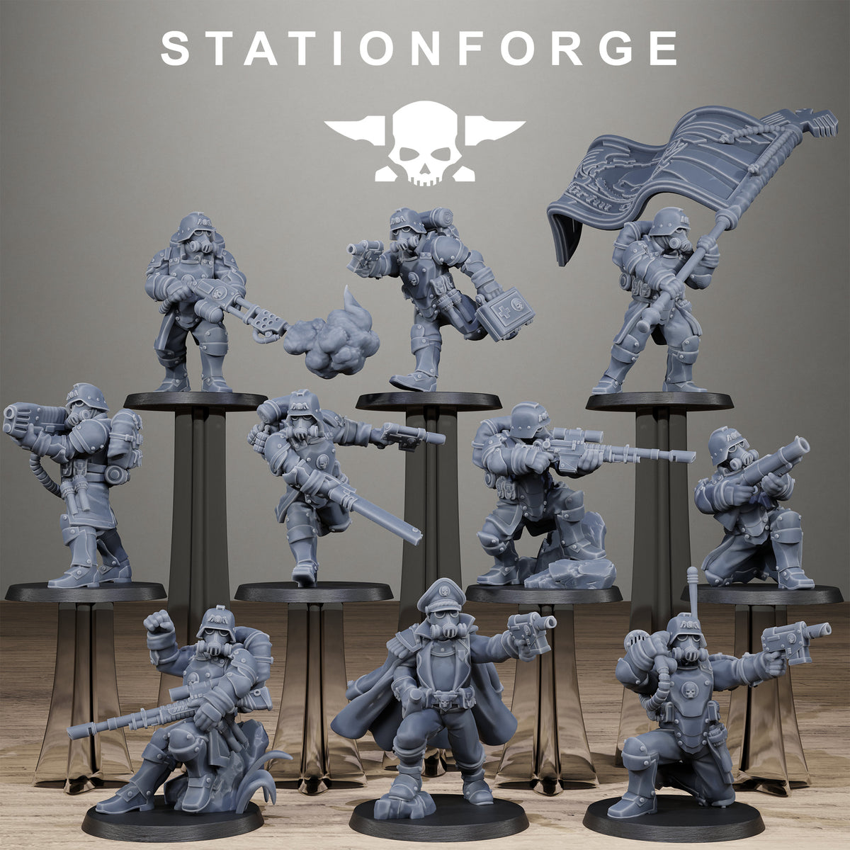 GrimGuard SteelClads - Station Forge - Station Forge - 3DPitFactory